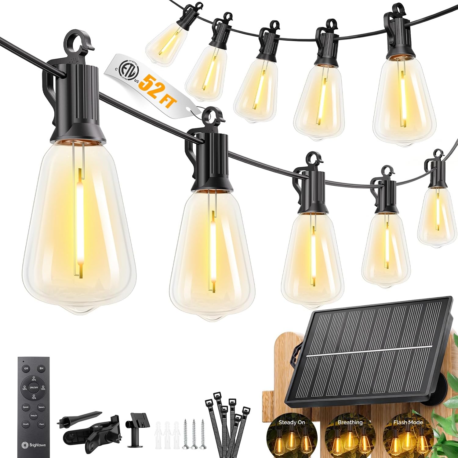 Solar string lights