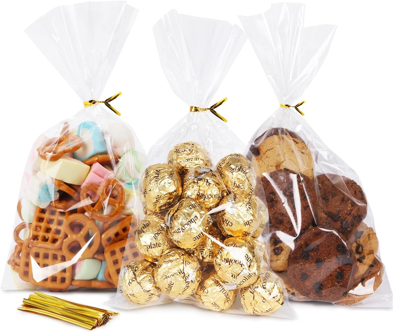 Treat bags and ties