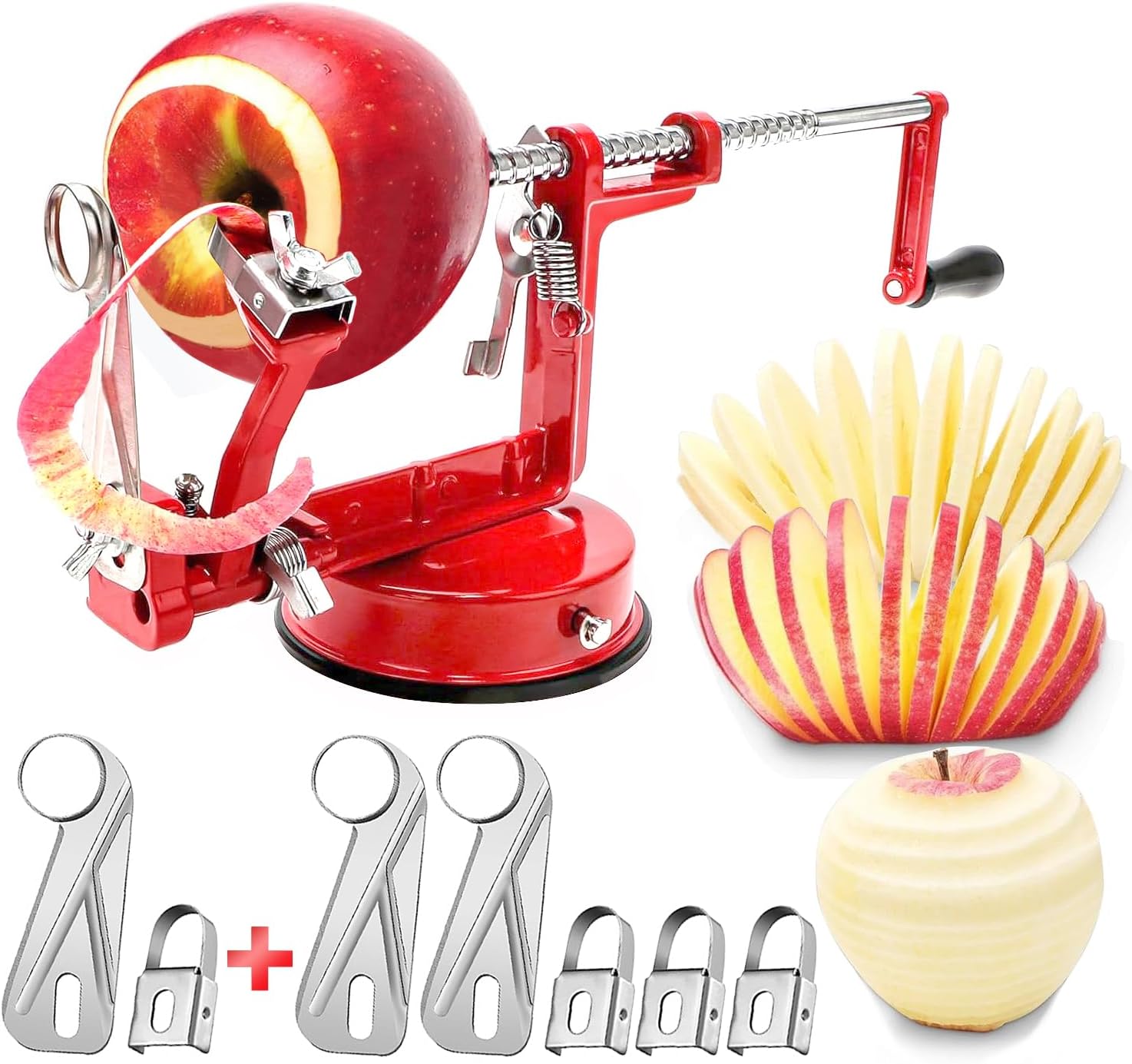 Apple peeler corer