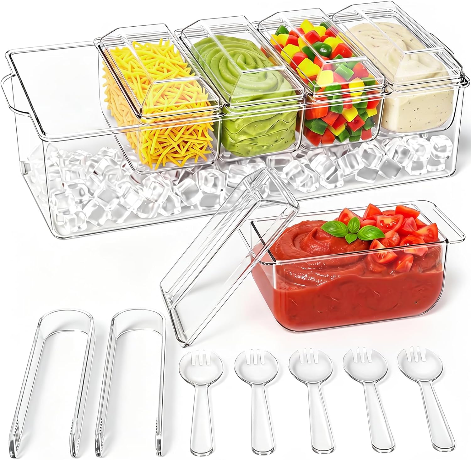 Topping bowl set