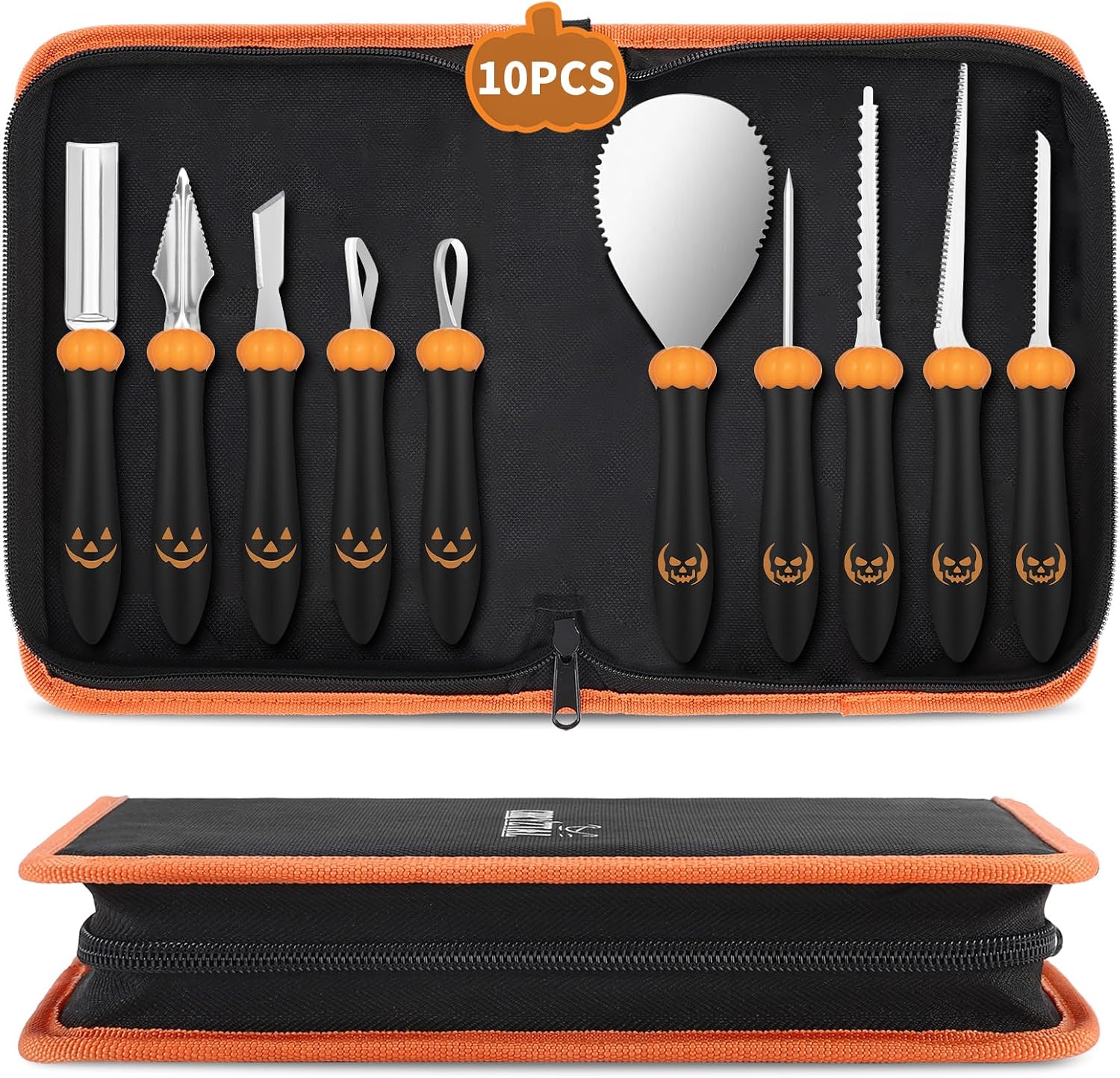 Pro pumpkin carving tool set