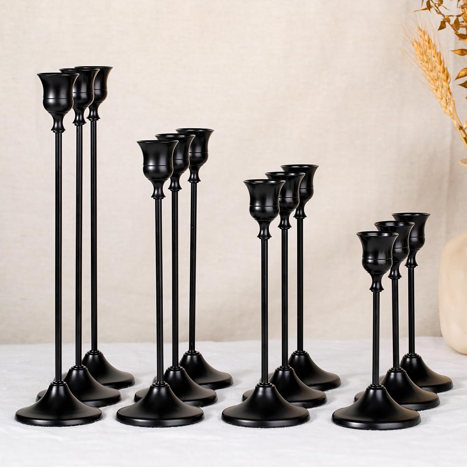 Taper candle holders set