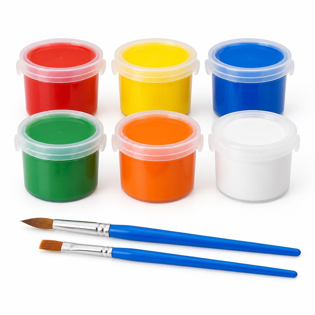 Washable kids’ paint set