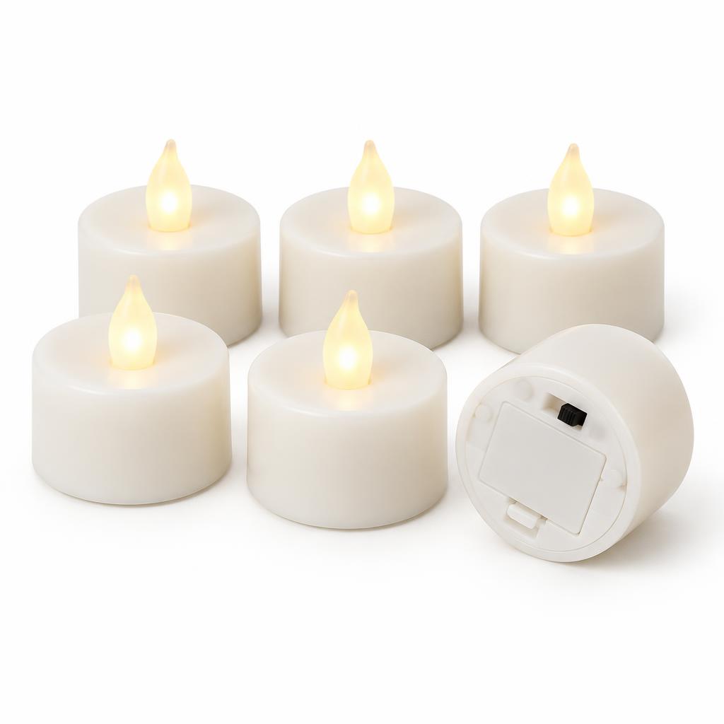 Battery-operated tea lights